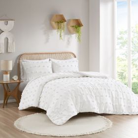 King/Cal King Clip Jacquard Comforter Set