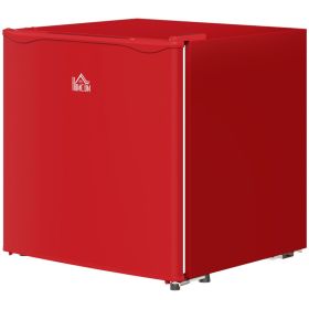 1.1 Cu.Ft Countertop Mini Freezer, Compact Upright Freezer with Removable Shelves, Red (Option: Red-510x465x530 mm)
